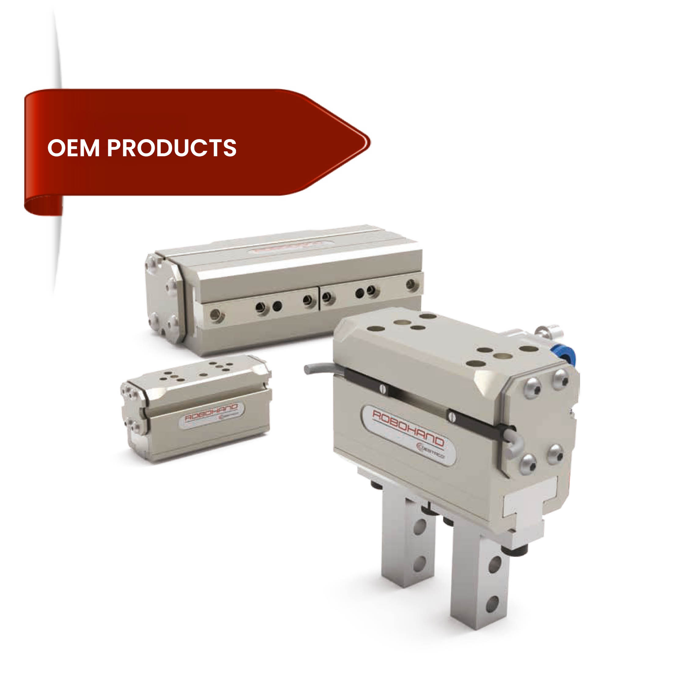 Automation Products – Robohand Grippers, Rotaries and Slides