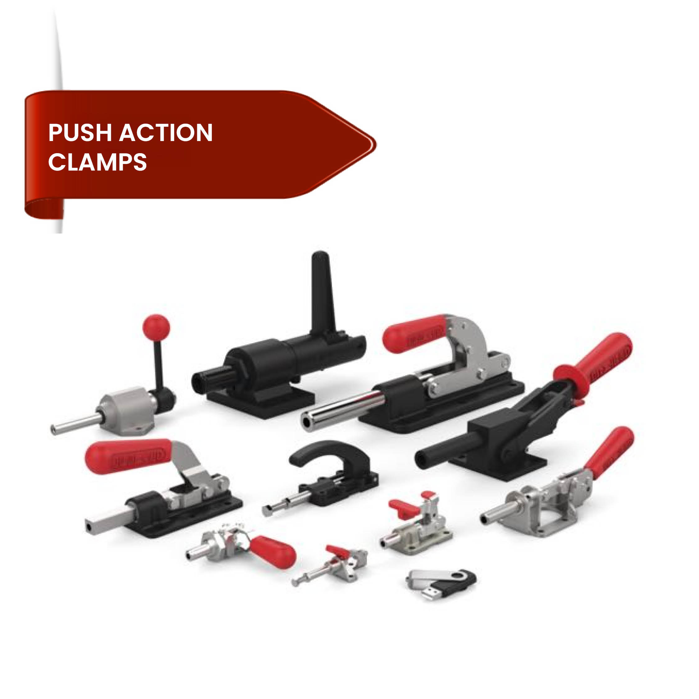 Manual and Pneumatic Power Clamps