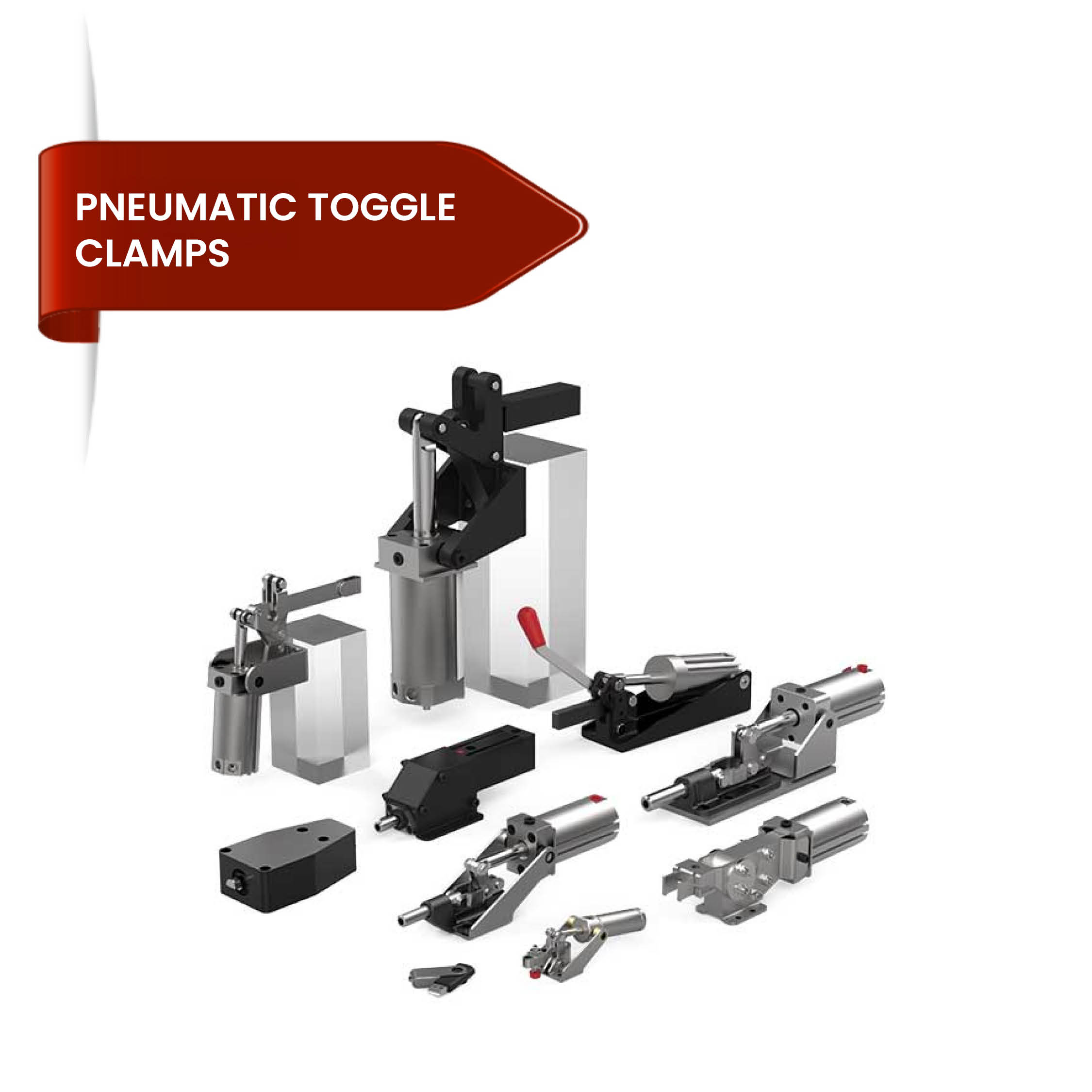 Manual and Pneumatic Power Clamps