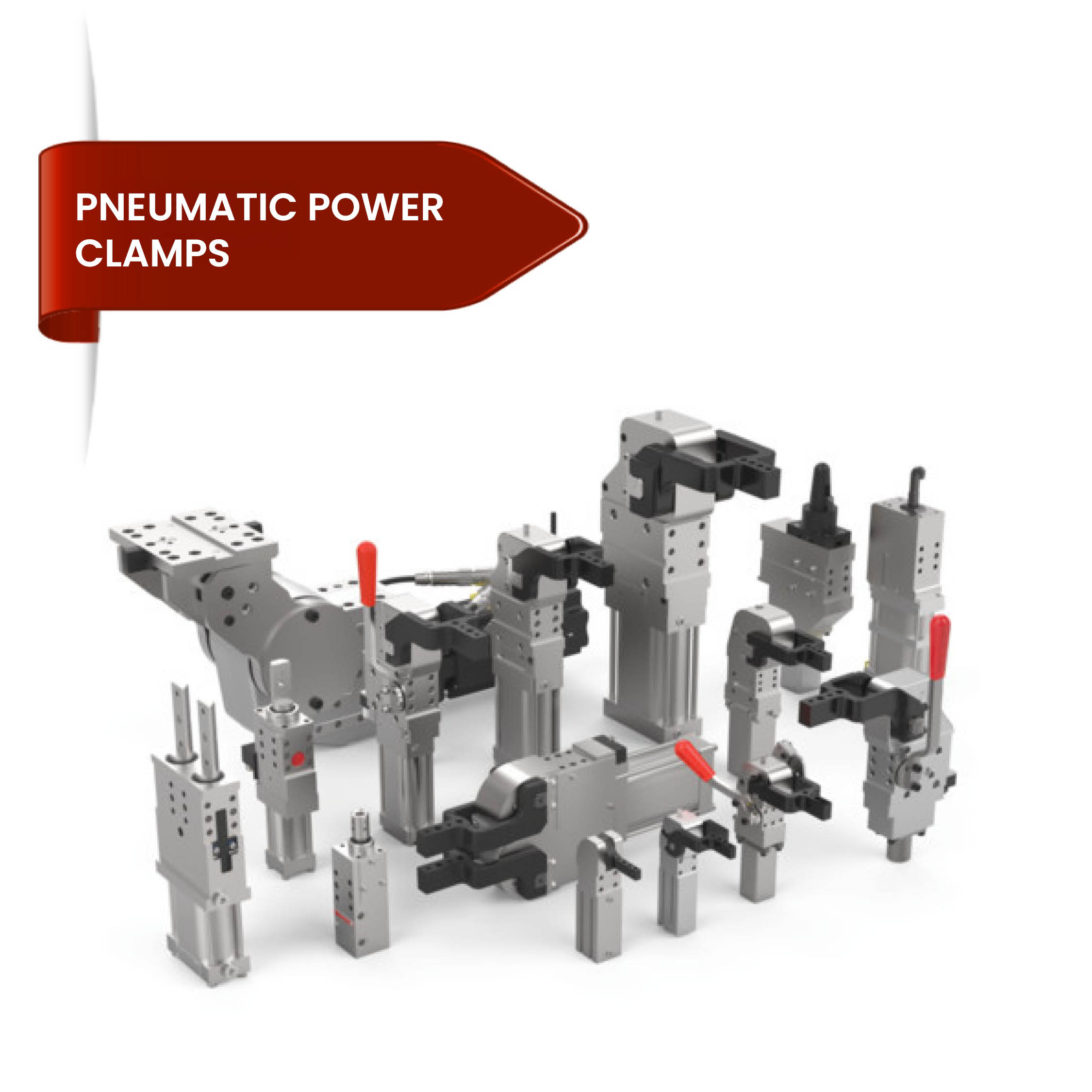 Manual and Pneumatic Power Clamps